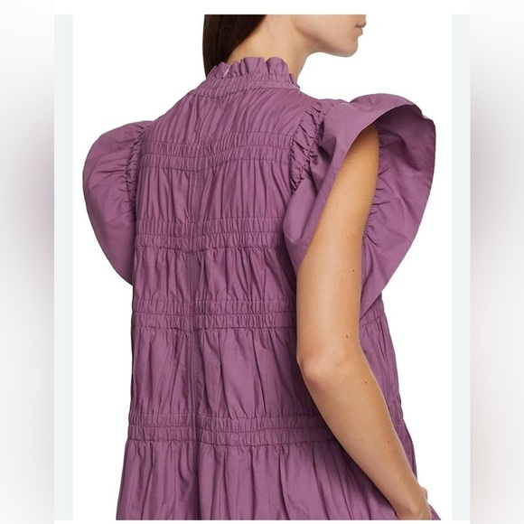 Sea Steph Flutter-Sleeve Tunic Dress Size small - Picture 3 of 14